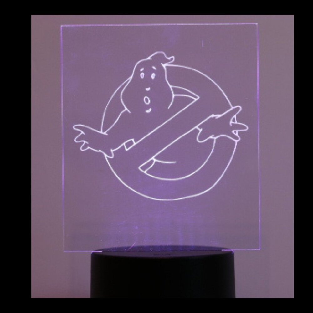 Ghost Busters- Decorative Light-Up Signs - Picture 3 of 8
